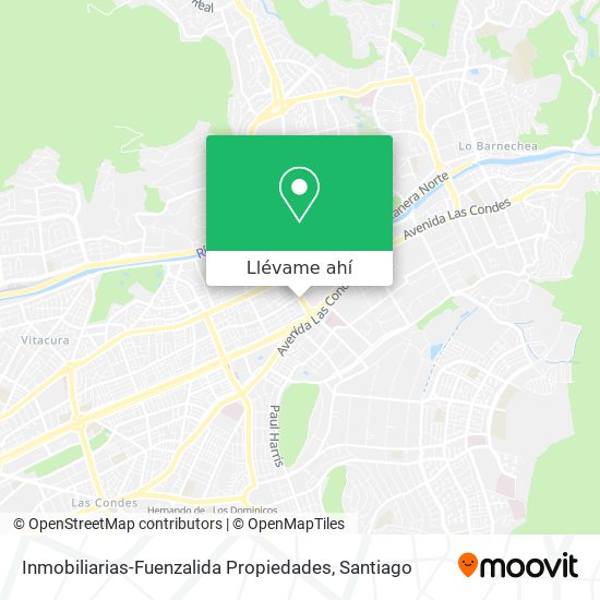 Mapa de Inmobiliarias-Fuenzalida Propiedades