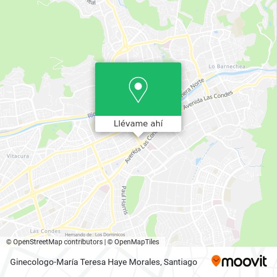 Mapa de Ginecologo-María Teresa Haye Morales