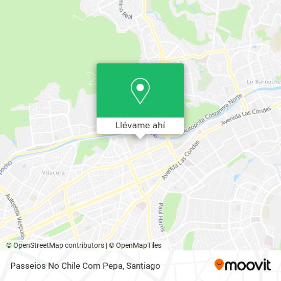 Mapa de Passeios No Chile Com Pepa