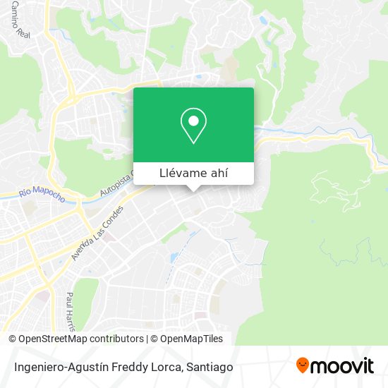 Mapa de Ingeniero-Agustín Freddy Lorca