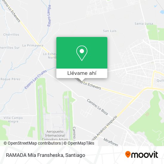 Mapa de RAMADA Mía Fransheska