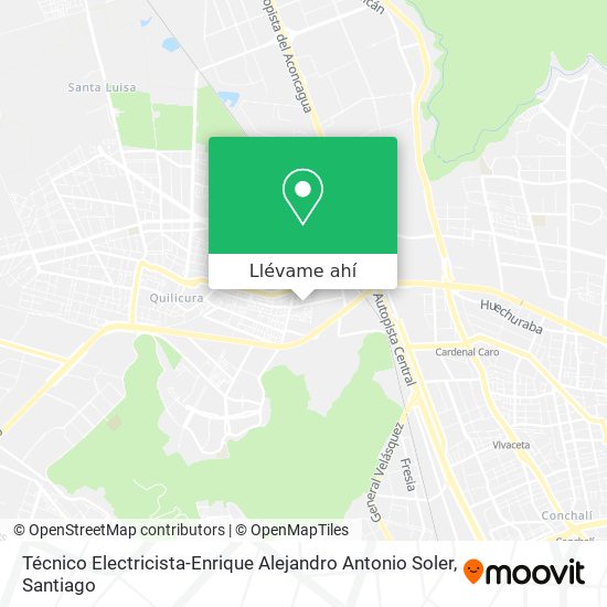Mapa de Técnico Electricista-Enrique Alejandro Antonio Soler