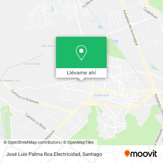 Mapa de José Luis Palma Roa Electricidad