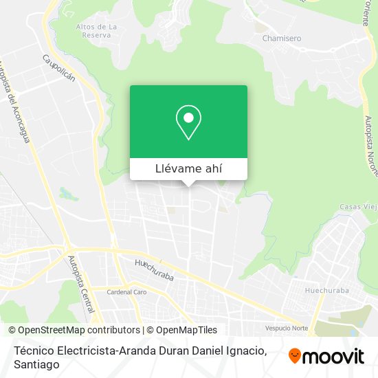 Mapa de Técnico Electricista-Aranda Duran Daniel Ignacio