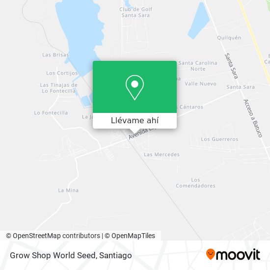 Mapa de Grow Shop World Seed