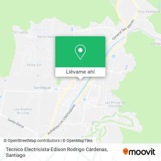 Mapa de Técnico Electricista-Edison Rodrigo Cárdenas