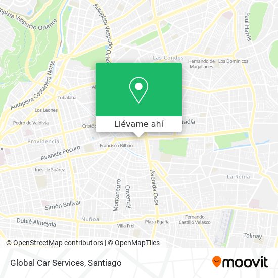 Mapa de Global Car Services