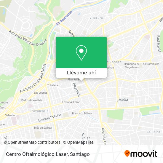 Mapa de Centro Oftalmológico Laser