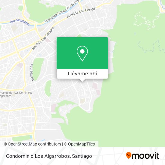 Mapa de Condominio Los Algarrobos