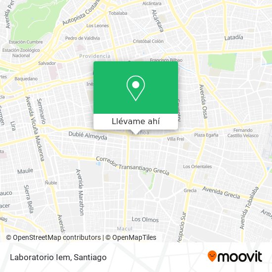 Mapa de Laboratorio Iem