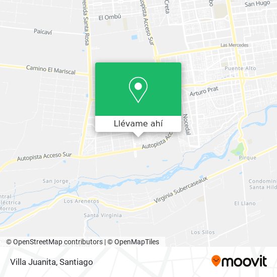 Mapa de Villa Juanita