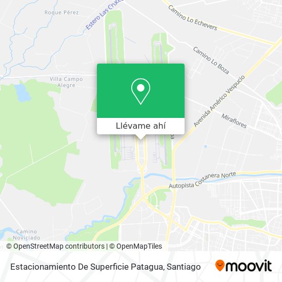 Mapa de Estacionamiento De Superficie Patagua