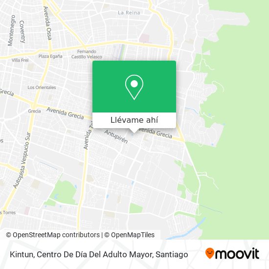Mapa de Kintun, Centro De Día Del Adulto Mayor