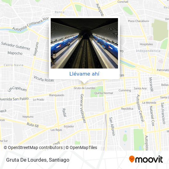 Mapa de Gruta De Lourdes