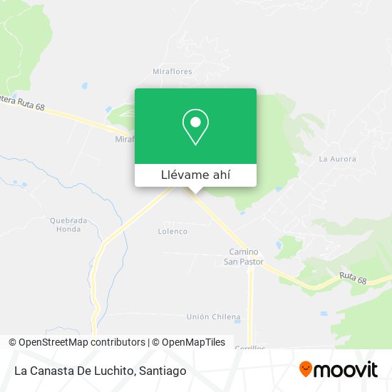 Mapa de La Canasta De Luchito