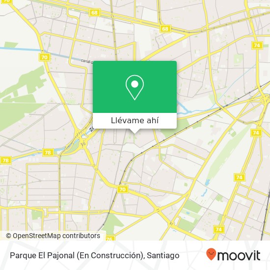 Mapa de Parque El Pajonal (En Construcción)