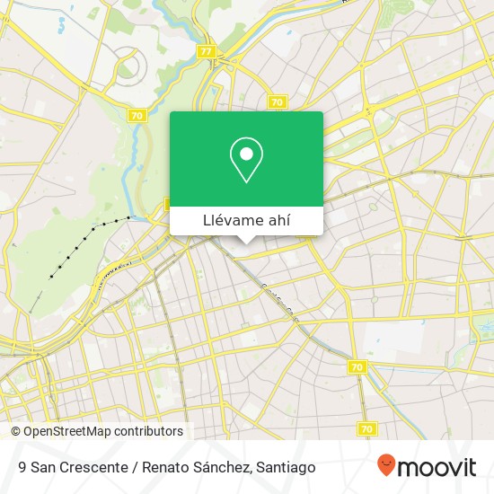 Mapa de 9 San Crescente / Renato Sánchez