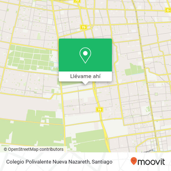 Mapa de Colegio Polivalente Nueva Nazareth