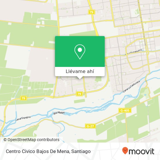 Mapa de Centro Civico Bajos De Mena