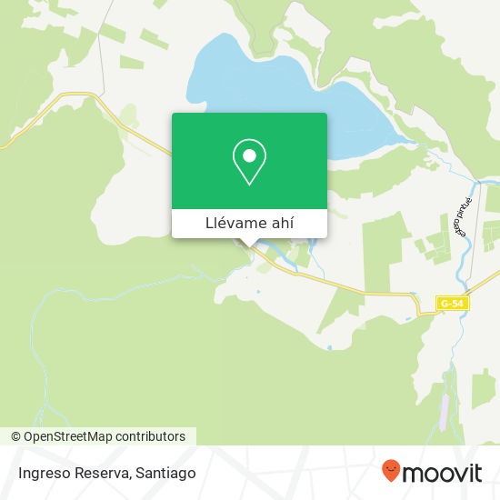 Mapa de Ingreso Reserva