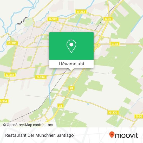 Mapa de Restaurant Der Münchner