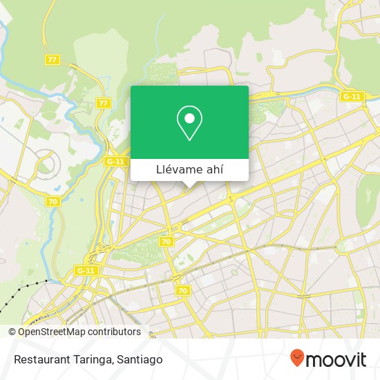 Mapa de Restaurant Taringa