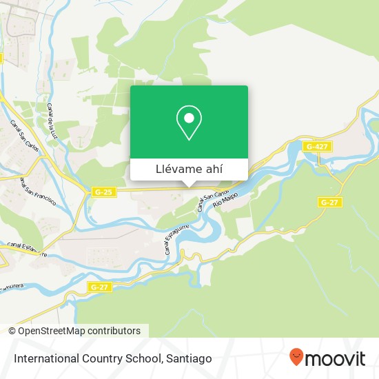 Mapa de International Country School