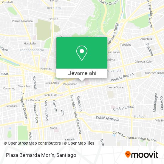 Mapa de Plaza Bernarda Morín