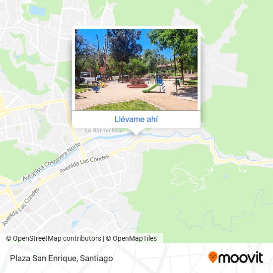 Mapa de Plaza San Enrique