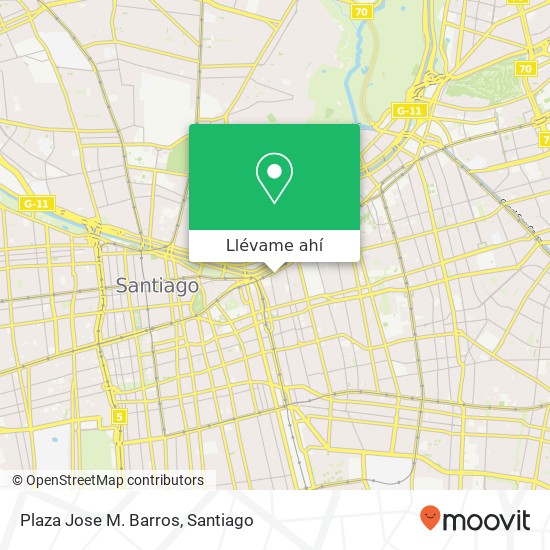 Mapa de Plaza Jose M. Barros