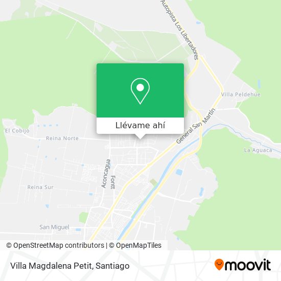 Mapa de Villa Magdalena Petit