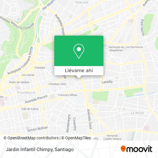 Mapa de Jardin Infantil Chimpy