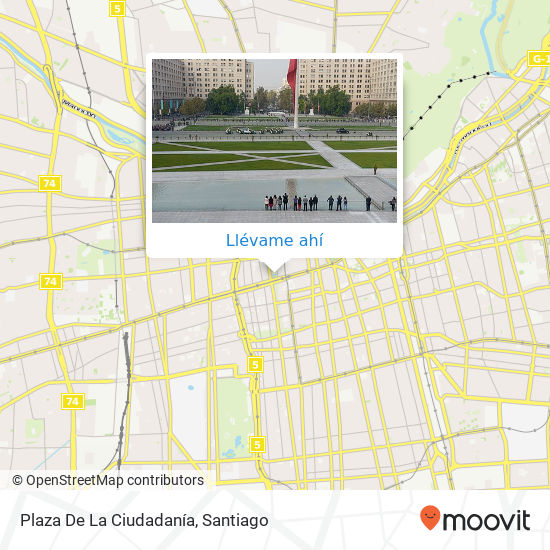 Mapa de Plaza De La Ciudadanía
