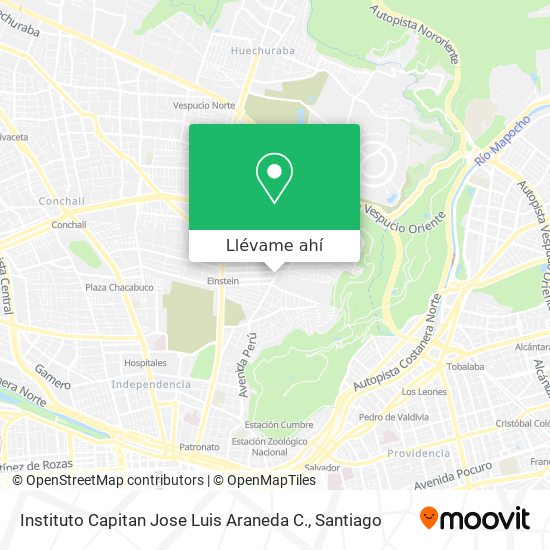 Mapa de Instituto Capitan Jose Luis Araneda C.