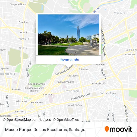 Mapa de Museo Parque De Las Esculturas