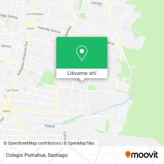 Mapa de Colegio Pumahue