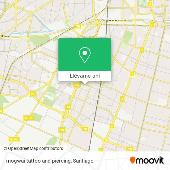 Mapa de mogwai tattoo and piercing
