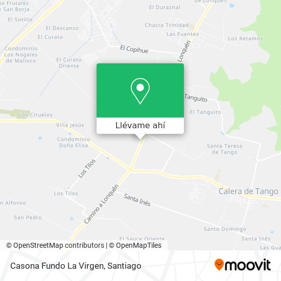 Mapa de Casona Fundo La Virgen