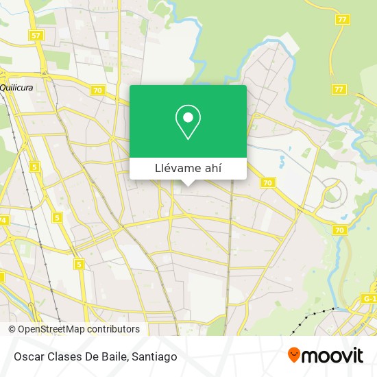 Mapa de Oscar Clases De Baile