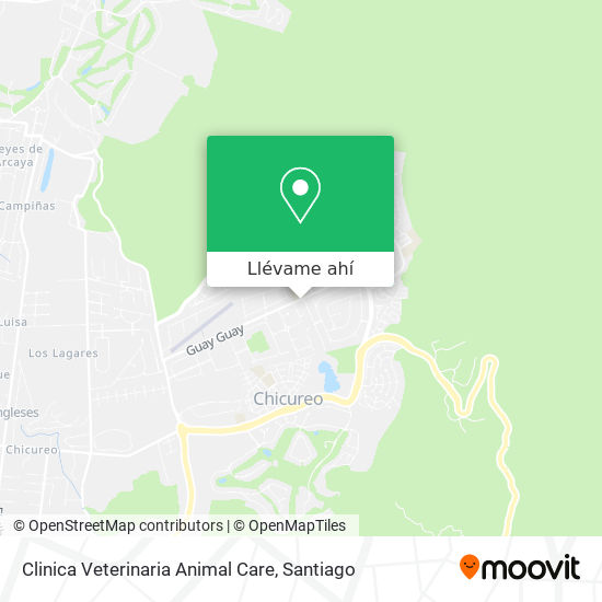 Mapa de Clinica Veterinaria Animal Care
