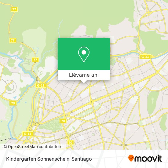 Mapa de Kindergarten Sonnenschein