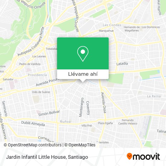 Mapa de Jardin Infantil Little House