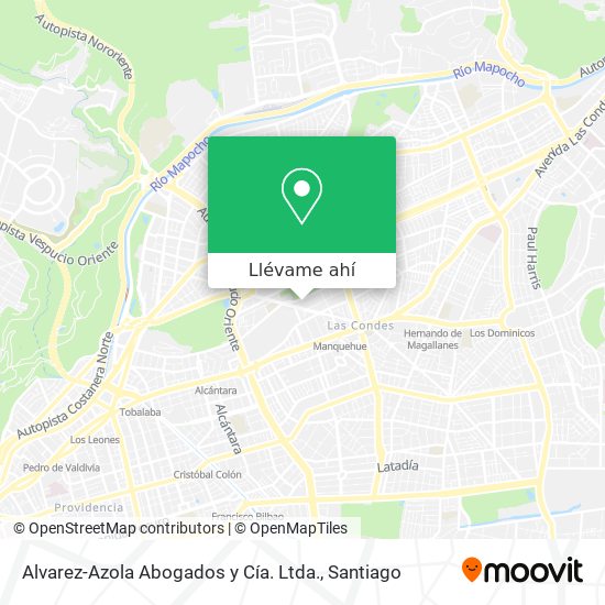 Mapa de Alvarez-Azola Abogados y Cía. Ltda.