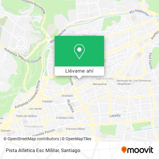 Mapa de Pista Atletica Esc Militar