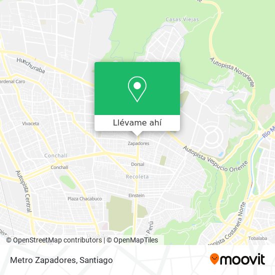 Mapa de Metro Zapadores
