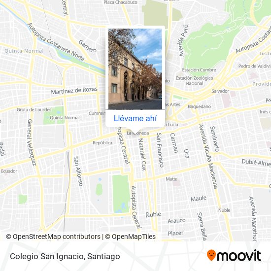 Mapa de Colegio San Ignacio