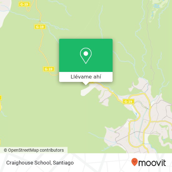 Mapa de Craighouse School