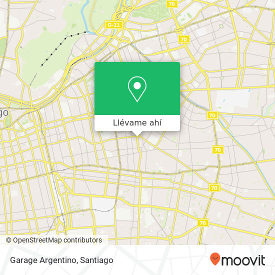 Mapa de Garage Argentino