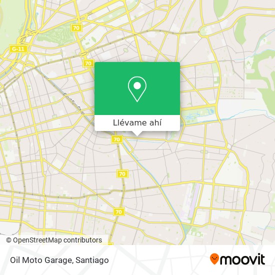 Mapa de Oil Moto Garage