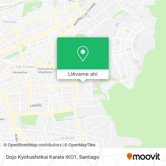 Mapa de Dojo Kyokushinkai Karate IKO1